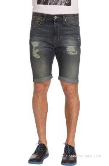 Jack & Jones Solid Men's Denim Shorts Jack & Jones Solid Men's Denim Shorts